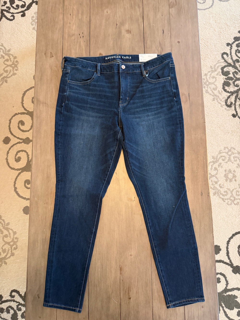 American Eagle Dream Stretch Low Rise Jegging Jeans 16 NWT